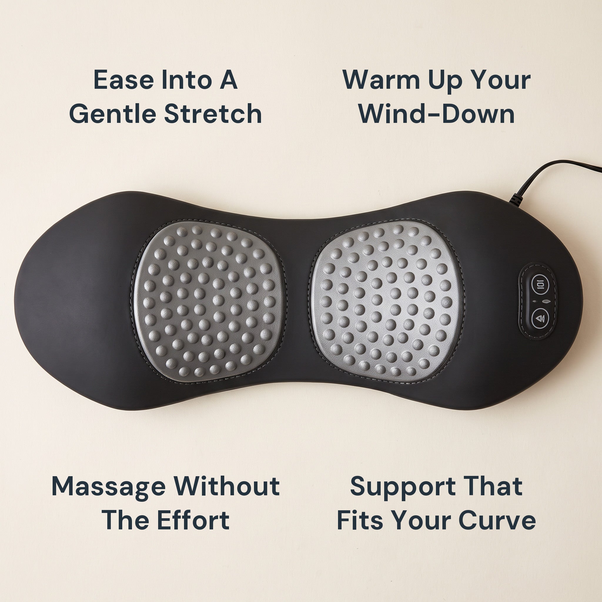 Warmth, vibration, lift and cushioned support